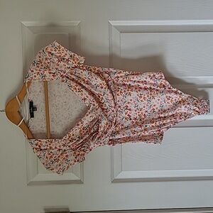 Lulus Floral Bodysuit Size S